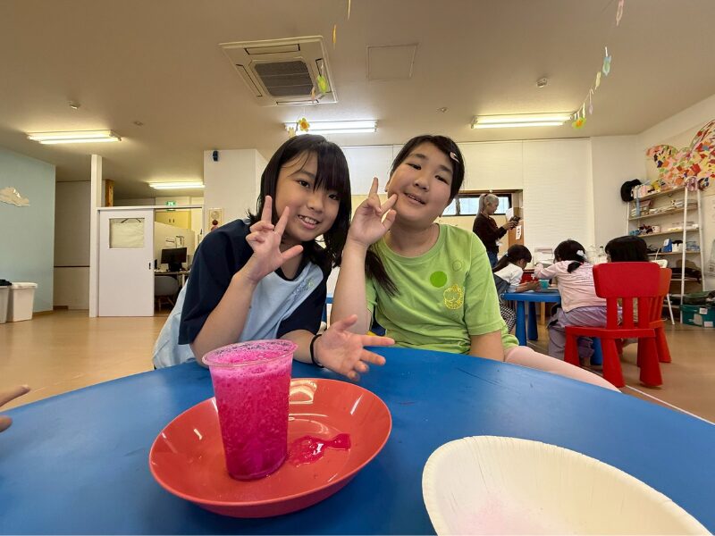 横浜　鶴見英語学童フレックルズ　英語でアクティビティ