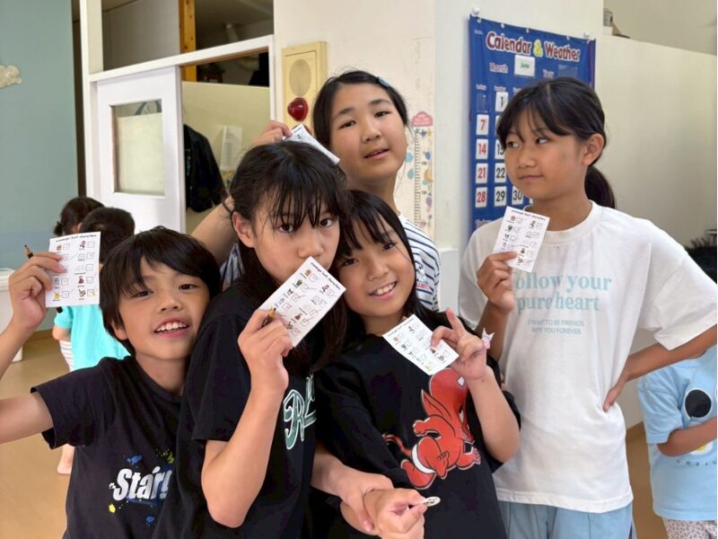 オンライン英検対策講座　小学生　少人数　英語アクティビティ