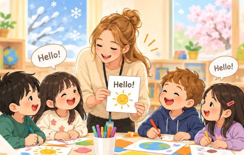 横浜　鶴見　英語学童フレックルズ　子ども英会話　入会キャンペーン